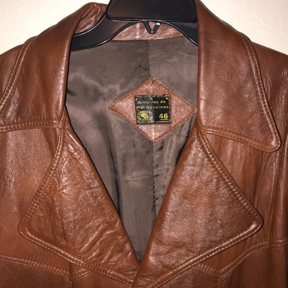 Vintage Leather Jacket 🧥